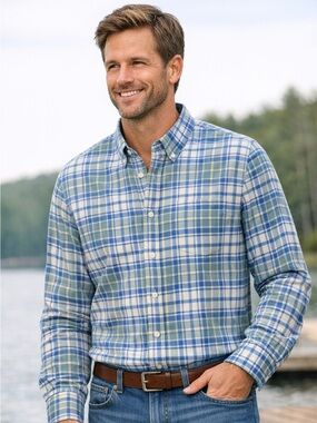 Layer Ready Cozy and Seasonal Spring Tall and XL Button Down!